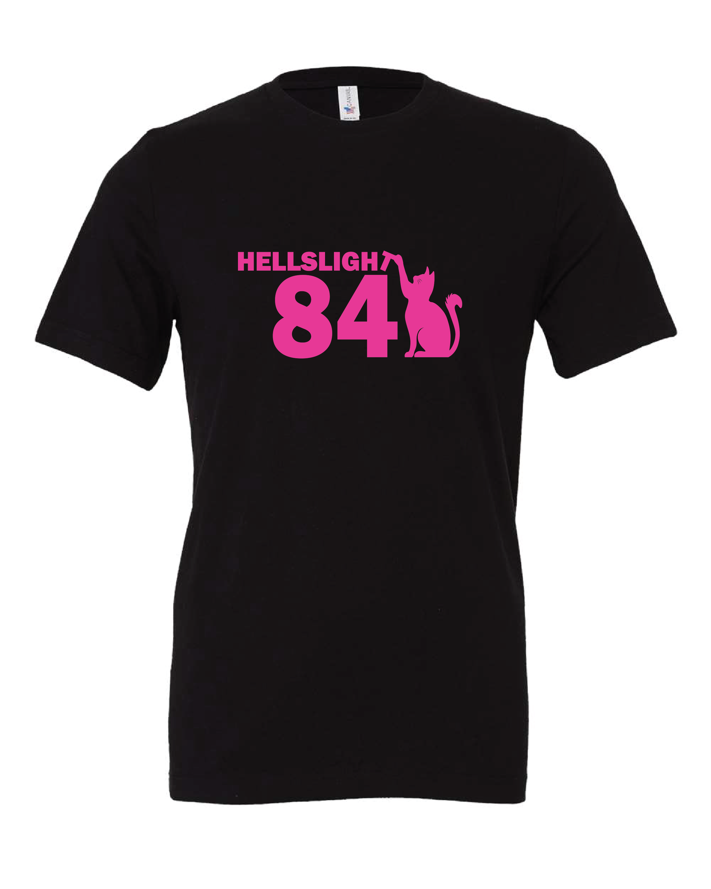 Hellslight 84 with Cat (Basic T-shirt)