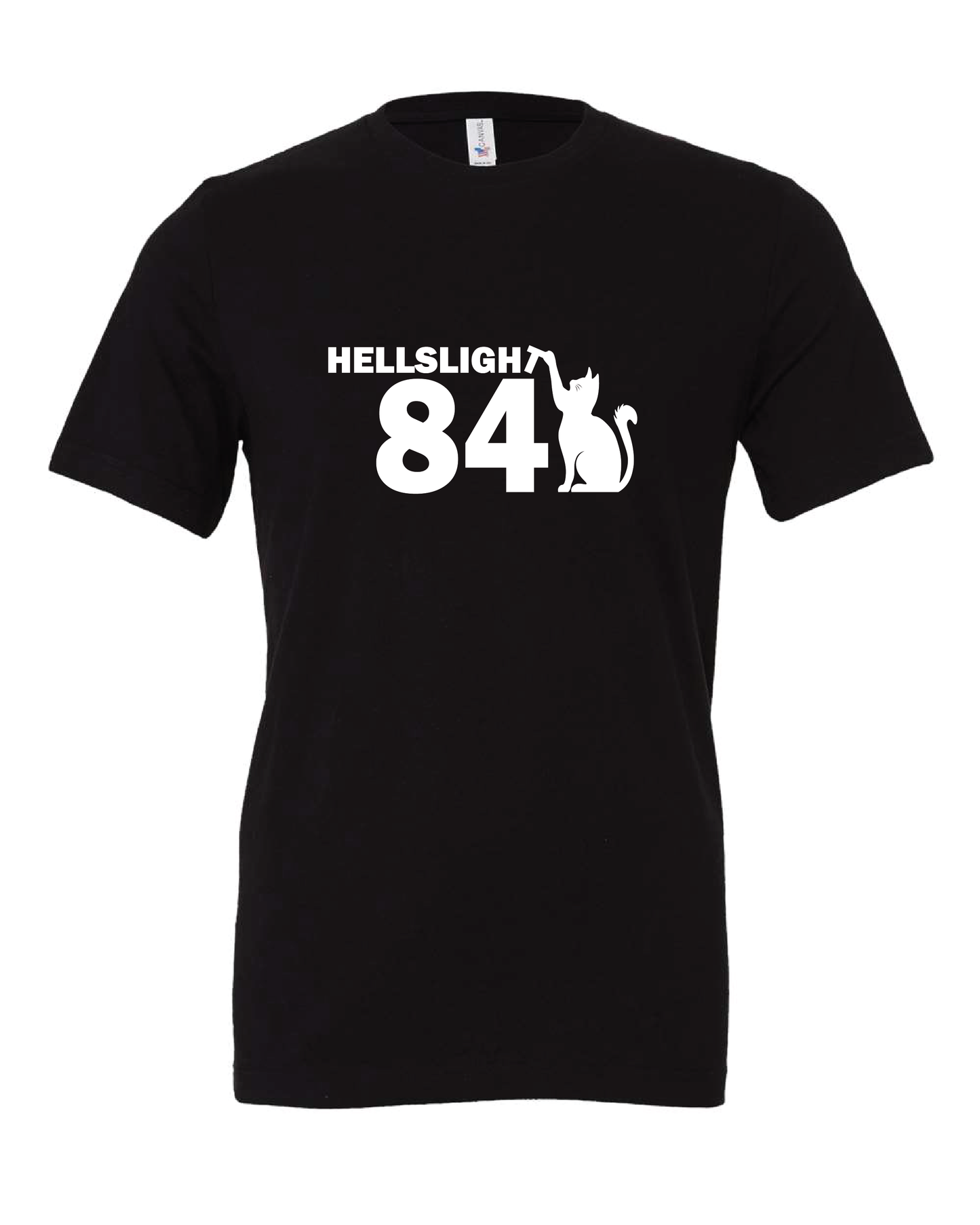 Hellslight 84 with Cat (Basic T-shirt)