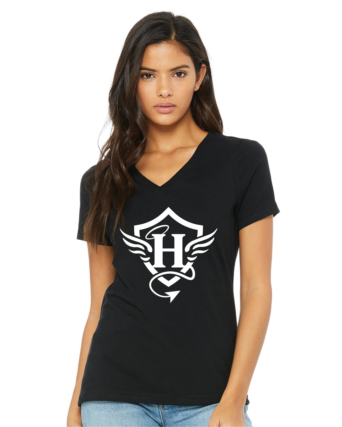 Hellslight Logo (Premium V-neck)